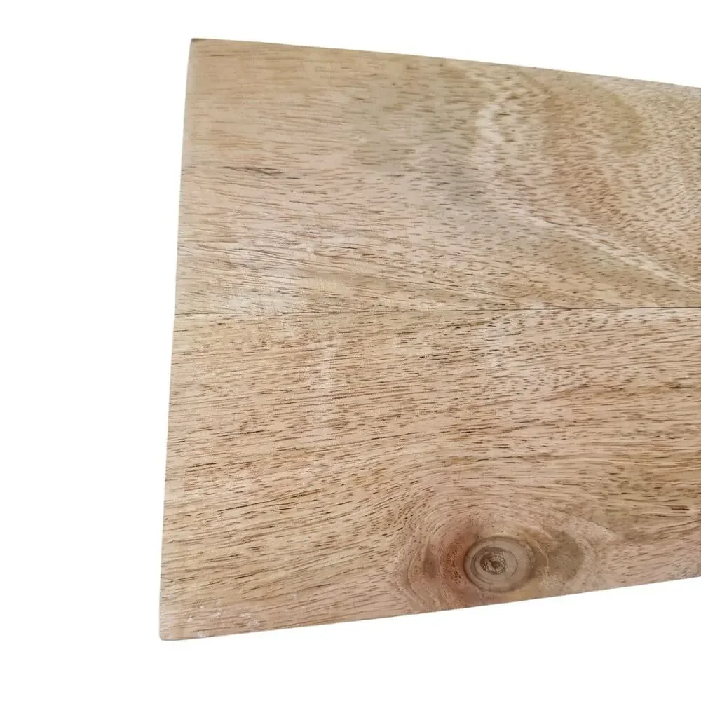 Crate & Barrel Cheese Board Wood Marble Serving Tray Decor Party 18”